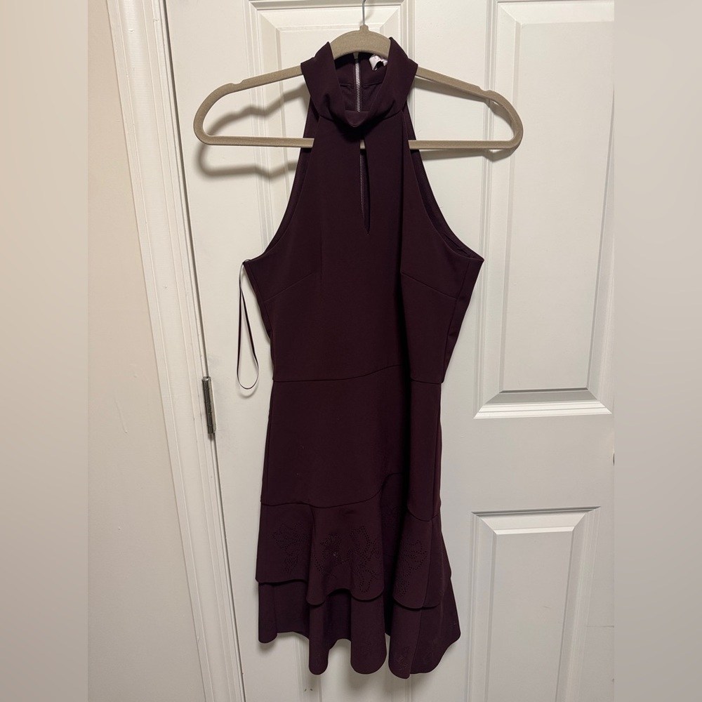 Parker Burgundy dress